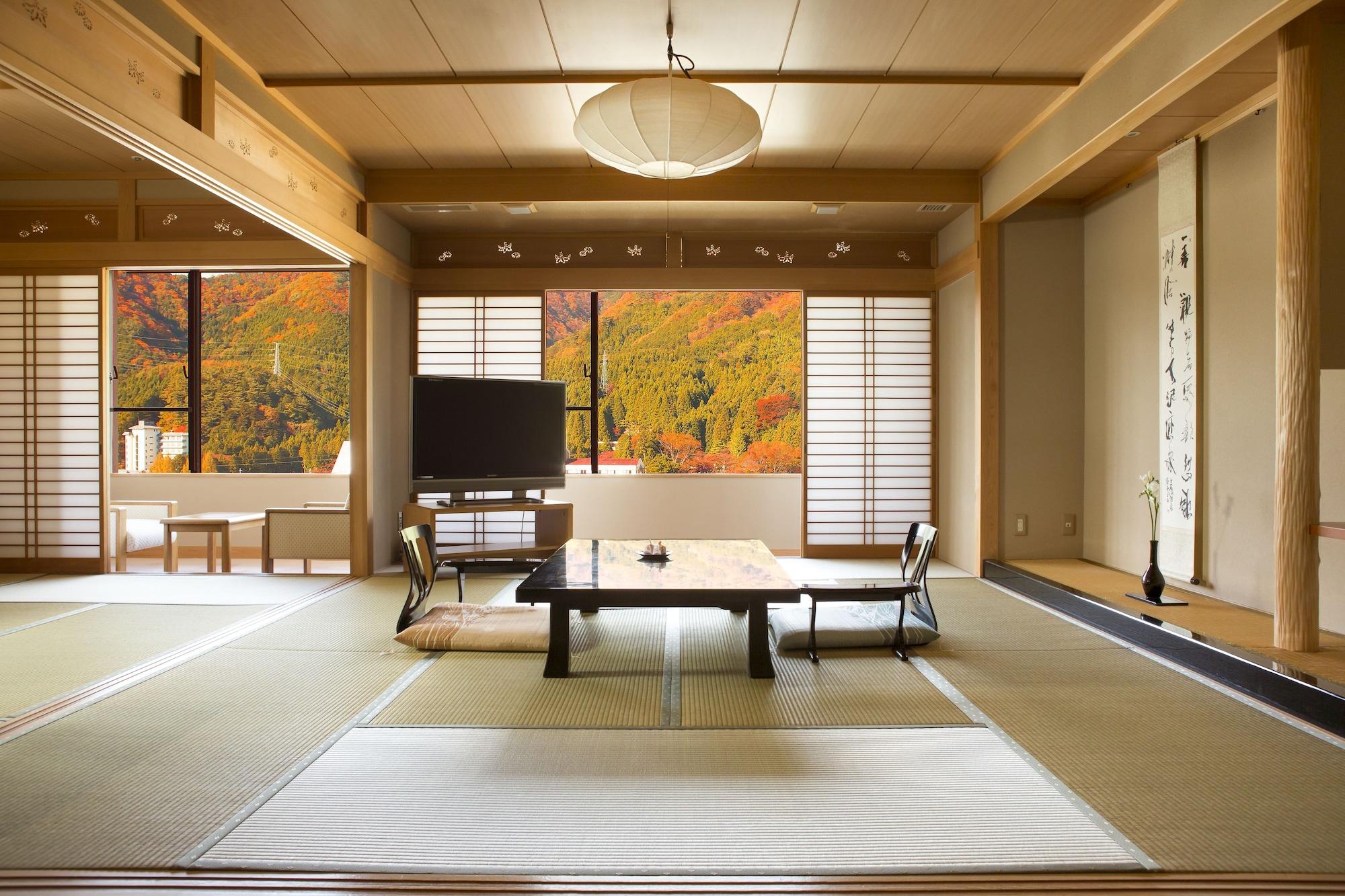 Kinugawa Onsen Sanraku Hotel Nikko Exterior photo